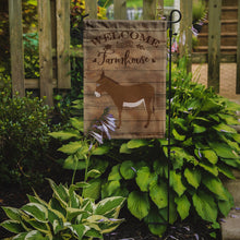 Load image into Gallery viewer, Cotentin Donkey Welcome Garden Flag – Decorative Outdoor Yard Flag CK6793GF