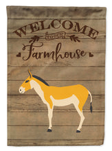 Load image into Gallery viewer, Turkmenian Kulan Donkey Welcome Flag Canvas House Size CK6798CHF