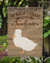 Load image into Gallery viewer, Crested Duck Welcome Garden Flag – Decorative Outdoor Yard Flag CK6801GF