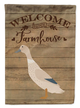 Load image into Gallery viewer, West Harlequin Duck Welcome Garden Flag – Decorative Outdoor Yard Flag CK6802GF