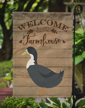 Load image into Gallery viewer, Blue Swedish Duck Welcome Garden Flag – Decorative Outdoor Yard Flag CK6806GF