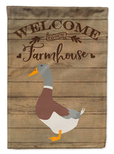 Load image into Gallery viewer, Saxony Sachsenente Duck Welcome Flag Canvas House Size CK6807CHF