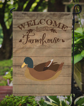 Load image into Gallery viewer, Khaki Campbell Duck Welcome Garden Flag – Decorative Outdoor Yard Flag CK6810GF