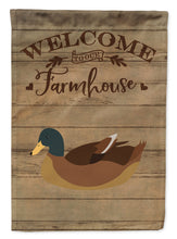 Load image into Gallery viewer, Khaki Campbell Duck Welcome Garden Flag – Decorative Outdoor Yard Flag CK6810GF