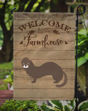 Load image into Gallery viewer, Russian or European Mink Welcome Garden Flag – Decorative Outdoor Yard Flag CK6812GF