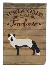 Load image into Gallery viewer, Silver Fox Welcome Flag Canvas House Size CK6815CHF