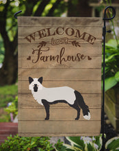 Load image into Gallery viewer, Silver Fox Welcome Garden Flag – Decorative Outdoor Yard Flag CK6815GF