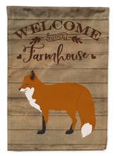 Load image into Gallery viewer, Red Fox Welcome Garden Flag – Decorative Outdoor Yard Flag CK6820GF