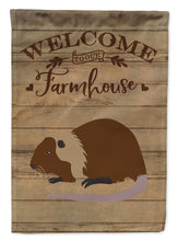 Load image into Gallery viewer, Coypu Nutria River Rat Welcome Flag Canvas House Size CK6823CHF