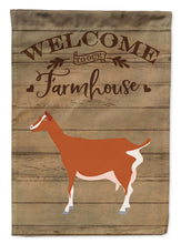 Load image into Gallery viewer, Toggenburger Goat Welcome Garden Flag – Decorative Outdoor Yard Flag CK6825GF