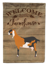 Load image into Gallery viewer, Anglo-nubian Nubian Goat Welcome Garden Flag – Decorative Outdoor Yard Flag CK6827GF