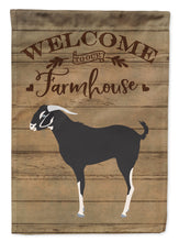 Load image into Gallery viewer, Black Bengal Goat Welcome Garden Flag – Decorative Outdoor Yard Flag CK6828GF