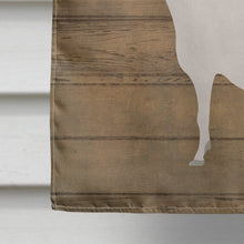 Load image into Gallery viewer, Saanen Goat Welcome Flag Canvas House Size CK6833CHF