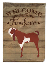 Load image into Gallery viewer, Jamnapari Goat Welcome Flag Canvas House Size CK6834CHF