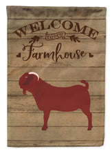 Load image into Gallery viewer, Kalahari Red Goat Welcome Garden Flag – Decorative Outdoor Yard Flag CK6835GF
