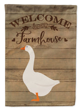Load image into Gallery viewer, Embden Goose Welcome Flag Canvas House Size CK6836CHF