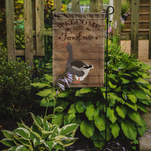 Load image into Gallery viewer, Toulouse Goose Welcome Garden Flag – Decorative Outdoor Yard Flag CK6841GF