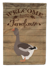 Load image into Gallery viewer, Toulouse Goose Welcome Garden Flag – Decorative Outdoor Yard Flag CK6841GF