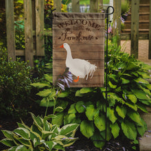Load image into Gallery viewer, Sebastopol Goose Welcome Garden Flag – Decorative Outdoor Yard Flag CK6846GF