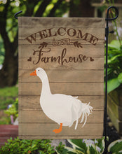 Load image into Gallery viewer, Sebastopol Goose Welcome Garden Flag – Decorative Outdoor Yard Flag CK6846GF