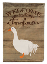 Load image into Gallery viewer, Sebastopol Goose Welcome Garden Flag – Decorative Outdoor Yard Flag CK6846GF