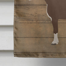 Load image into Gallery viewer, Percheron Horse Welcome Flag Canvas House Size CK6850CHF