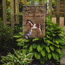 Load image into Gallery viewer, Pinto Horse Welcome Garden Flag – Decorative Outdoor Yard Flag CK6851GF