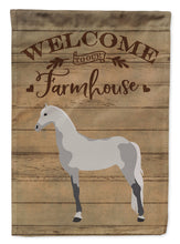 Load image into Gallery viewer, Orlov Trotter Horse Welcome Flag Canvas House Size CK6852CHF