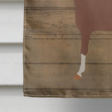 Load image into Gallery viewer, Hanoverian Horse Welcome Flag Canvas House Size CK6853CHF