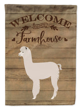 Load image into Gallery viewer, Alpaca Welcome Flag Canvas House Size CK6863CHF