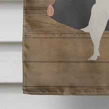 Load image into Gallery viewer, Hampshire Pig Welcome Flag Canvas House Size CK6883CHF