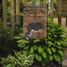 Load image into Gallery viewer, Vietnamese Pot-Bellied Pig Welcome Garden Flag – Decorative Outdoor Yard Flag CK6885GF