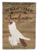 Load image into Gallery viewer, German Helmet Pigeon Welcome Flag Canvas House Size CK6888CHF