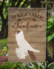 Load image into Gallery viewer, German Helmet Pigeon Welcome Garden Flag – Decorative Outdoor Yard Flag CK6888GF