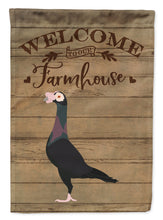 Load image into Gallery viewer, English Carrier Pigeon Welcome Flag Canvas House Size CK6889CHF