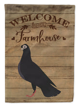 Load image into Gallery viewer, Budapest Highflyer Pigeon Welcome Flag Canvas House Size CK6891CHF