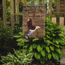 Load image into Gallery viewer, Capuchin Red Pigeon Welcome Garden Flag – Decorative Outdoor Yard Flag CK6892GF