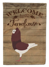 Load image into Gallery viewer, Capuchin Red Pigeon Welcome Garden Flag – Decorative Outdoor Yard Flag CK6892GF