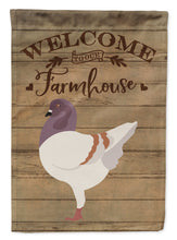 Load image into Gallery viewer, German Modena Pigeon Welcome Flag Canvas House Size CK6893CHF