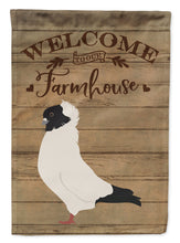Load image into Gallery viewer, Nun Pigeon Welcome Flag Canvas House Size CK6896CHF