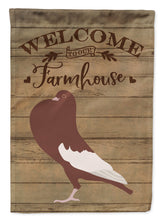 Load image into Gallery viewer, English Pouter Pigeon Welcome Garden Flag – Decorative Outdoor Yard Flag CK6898GF