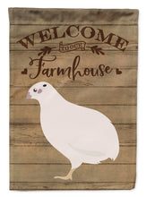 Load image into Gallery viewer, Texas Quail Welcome Flag Canvas House Size CK6901CHF