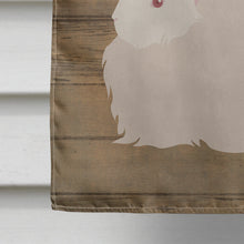 Load image into Gallery viewer, Fluffy Angora Rabbit Welcome Flag Canvas House Size CK6903CHF