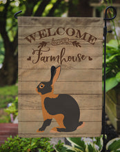 Load image into Gallery viewer, Tan Rabbit Welcome Garden Flag – Decorative Outdoor Yard Flag CK6907GF
