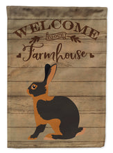 Load image into Gallery viewer, Tan Rabbit Welcome Garden Flag – Decorative Outdoor Yard Flag CK6907GF