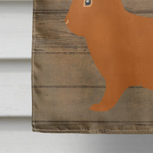 Load image into Gallery viewer, Rex Rabbit Welcome Flag Canvas House Size CK6913CHF