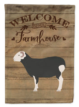 Load image into Gallery viewer, Herwick Sheep Welcome Flag Canvas House Size CK6914CHF