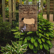 Load image into Gallery viewer, Suffolk Sheep Welcome Garden Flag – Decorative Outdoor Yard Flag CK6916GF