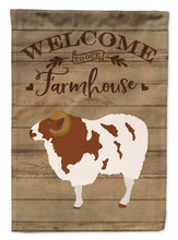 Load image into Gallery viewer, Jacob Sheep Welcome Garden Flag – Decorative Outdoor Yard Flag CK6919GF