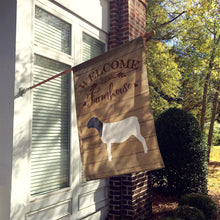 Load image into Gallery viewer, Dorper Sheep Welcome Flag Canvas House Size CK6922CHF